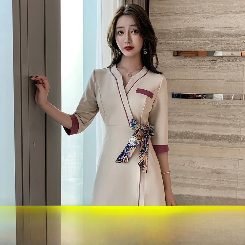 

Набор для массажа ног Beau Foot Massage Tech, комплект для сауны, очистки ушей, чайной церемонии, рабочая одежда, женский элегантный наряд