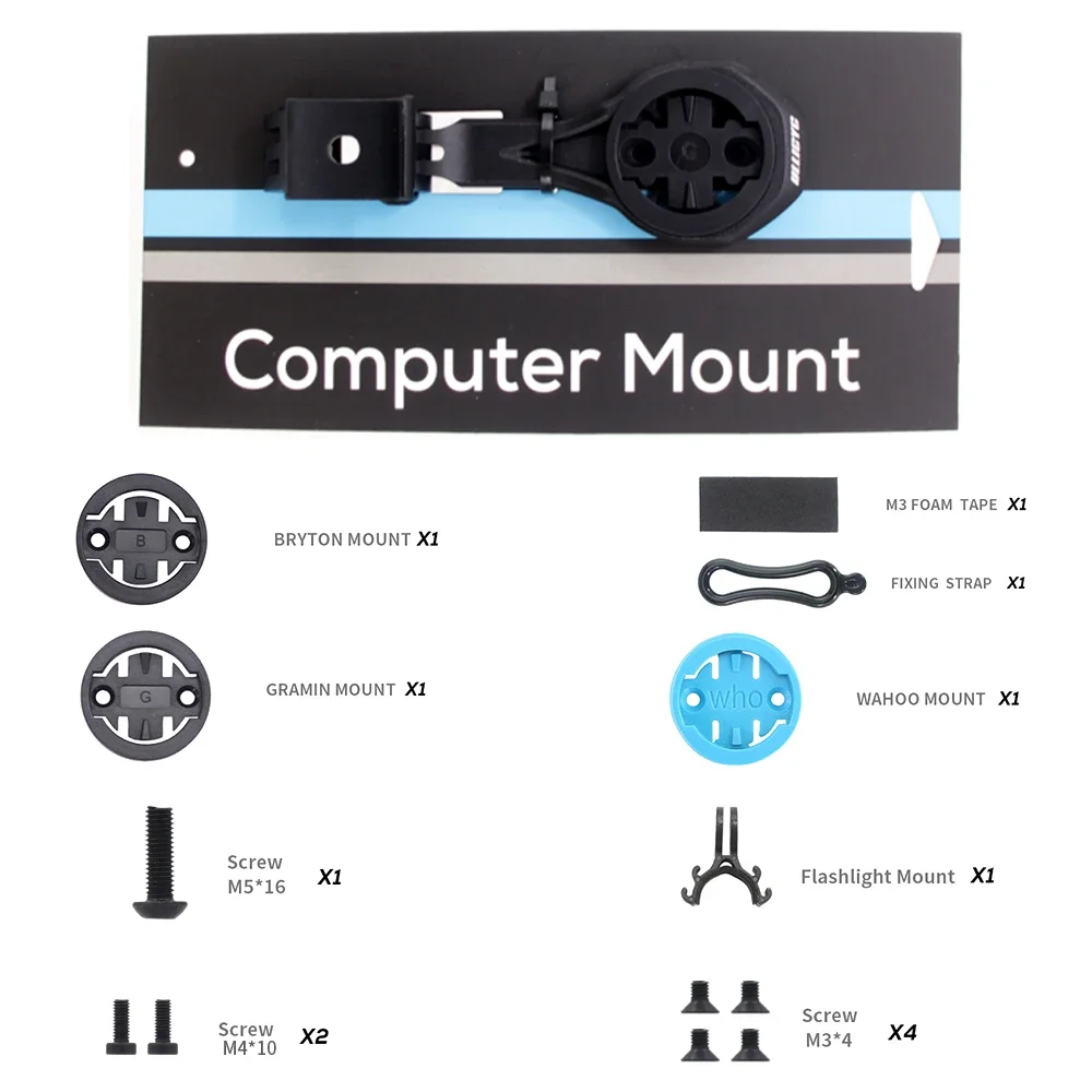 For Colnago C68 V4RS CC.01 Integrated Handlebar Computer Mount Large Angle Adjustment Compatible with Gopro/Garmin/Bryton/Wahoo