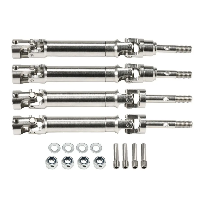 Stainless Steel Drive Shaft for 1/10 Traxxas Slash 4x4 Rustler Stampede Slash 2WD Upgrade