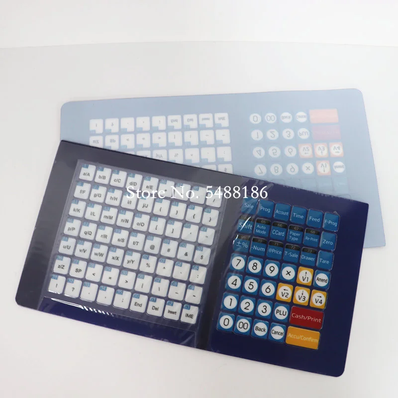 New Key Sheet for Yousheng TM-A 2018 Lable Scale Keboard Film English Version