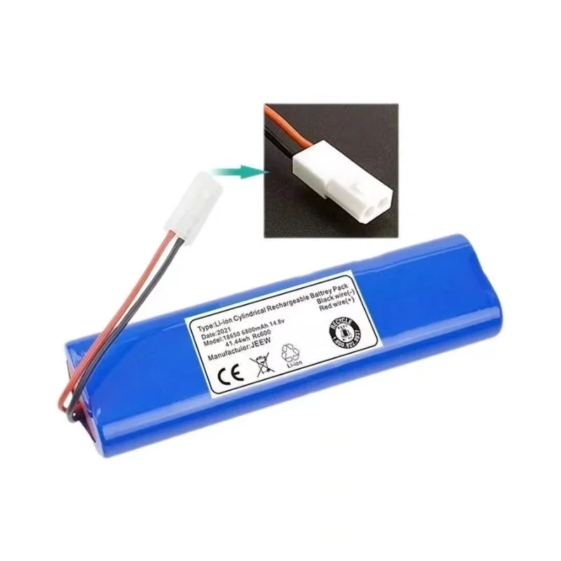 14.4V 2800mAh Robot Vacuum Cleaner Battery for Rowenta X-Plorer 75,S75,75S,RR7635WH,RR7647WH,RR7675WH,RR7687WH,RR8585WH,RR8587WH