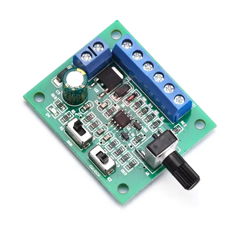 DC8-24V Brushless DC Motor Speed Controller Driver PWM Speed Control Board Pinpoint Regulator Forward And Backward Control 18KHz