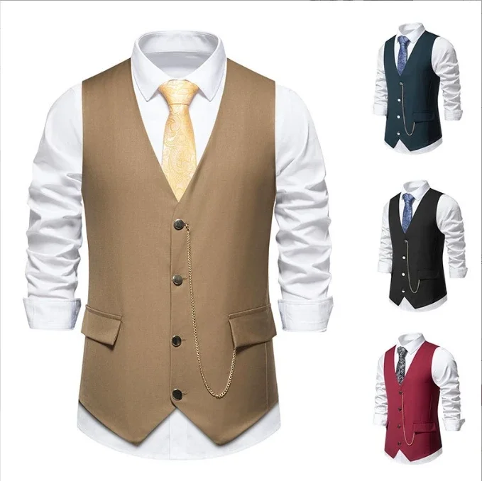 customized top Men's Suit Vest