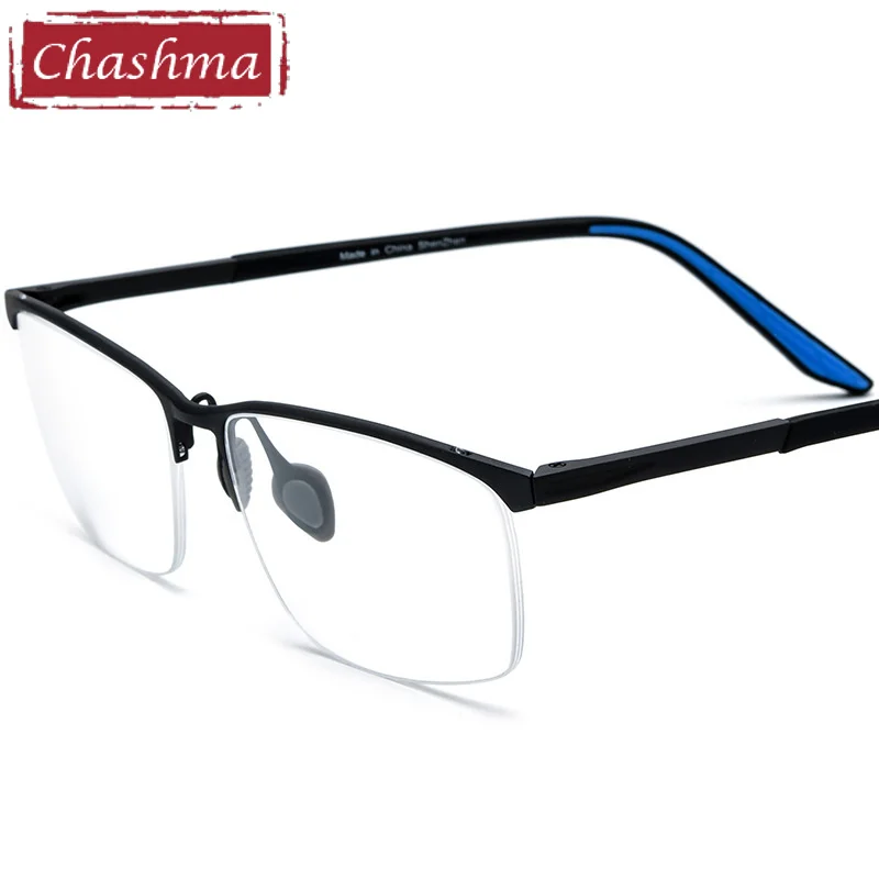 Chashma Prescription Glasses Fashion Men Pure Titanium IP No Fading No Rust No Peel High End Spectacle for Myopia Lenses Clear