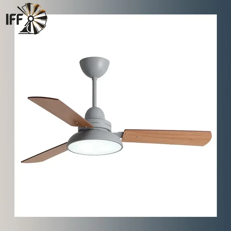 Ceiling Fan with Light and Remote Control, Modern Simplicity Design, Dimmable LED lights and Wind Speed