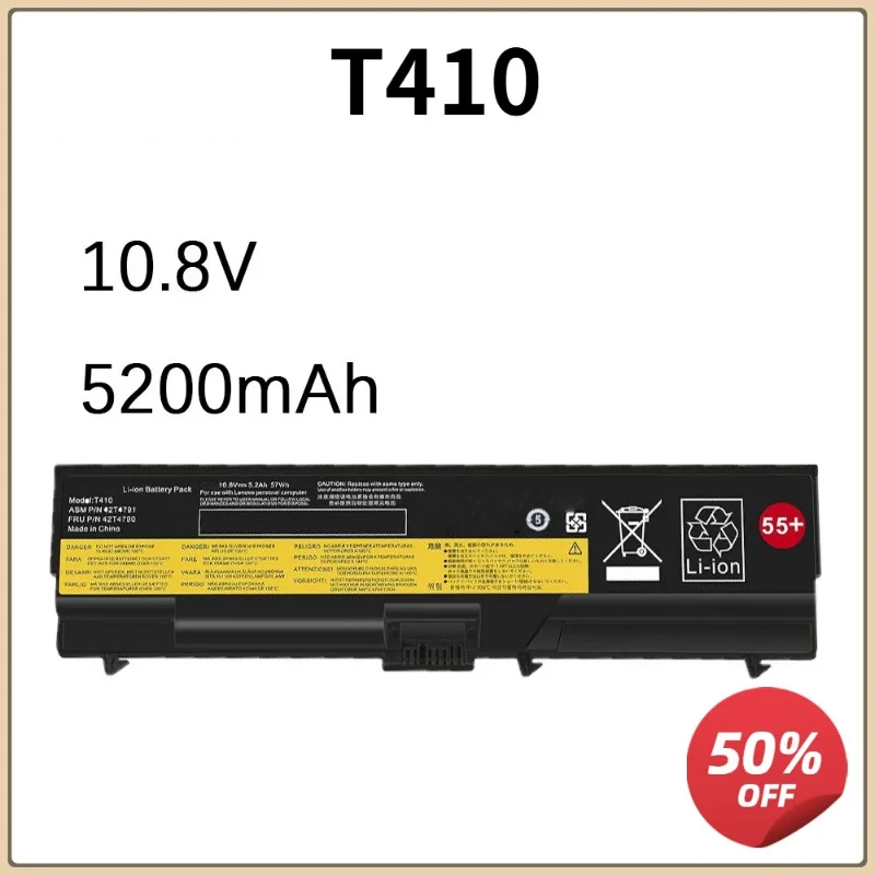 

Battery for Lenovo ThinkPad E40 E50 E420 E425 E520 E525 L410 L412 L420 L421 L510 L512 L520 SL410 2842 SL510 T410 T410i T420 T510