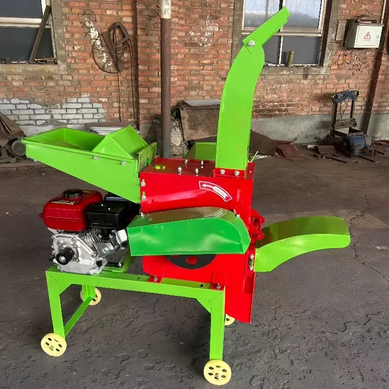 Dual-purpose multi-functional grass cutter, grass cutting, kneading and crushing machine