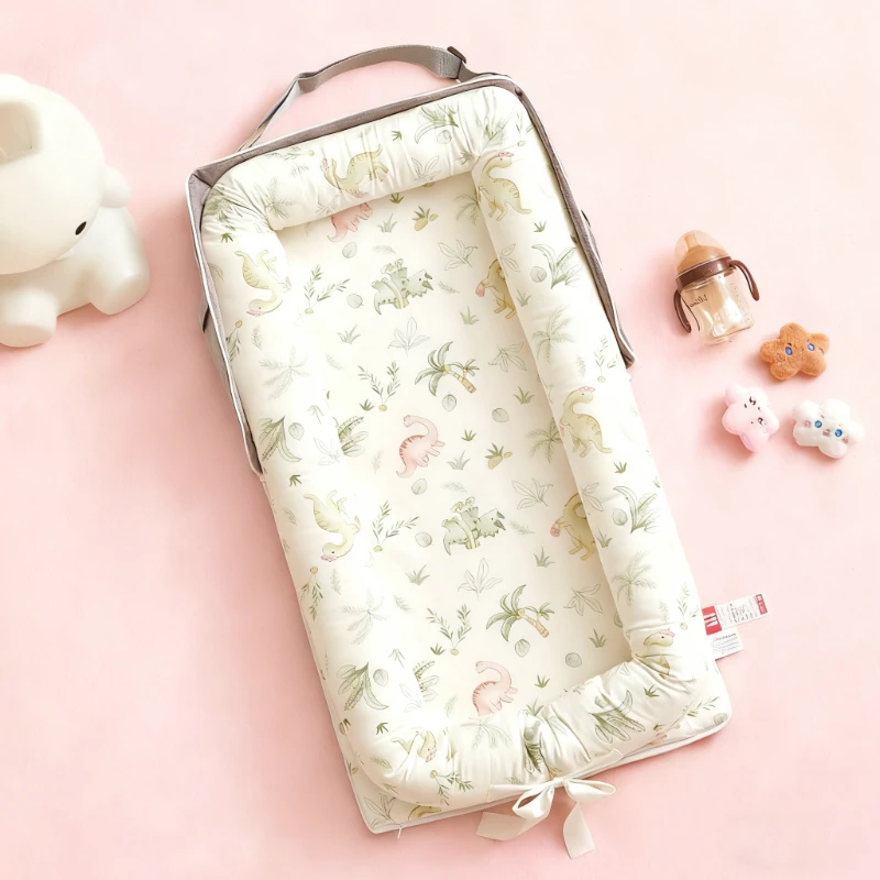 

2026 New Portable Foldable Design Baby Cribs Lightweight Travel Baby Nest Easy To Clean and Carry