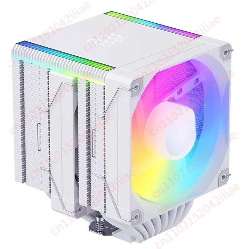 Universal CPU Air Cooler, 8 Heat Pipes Dual Tower Heatsink with Digital Display, Compatible with LGA1700/1851/AM5 Sockets