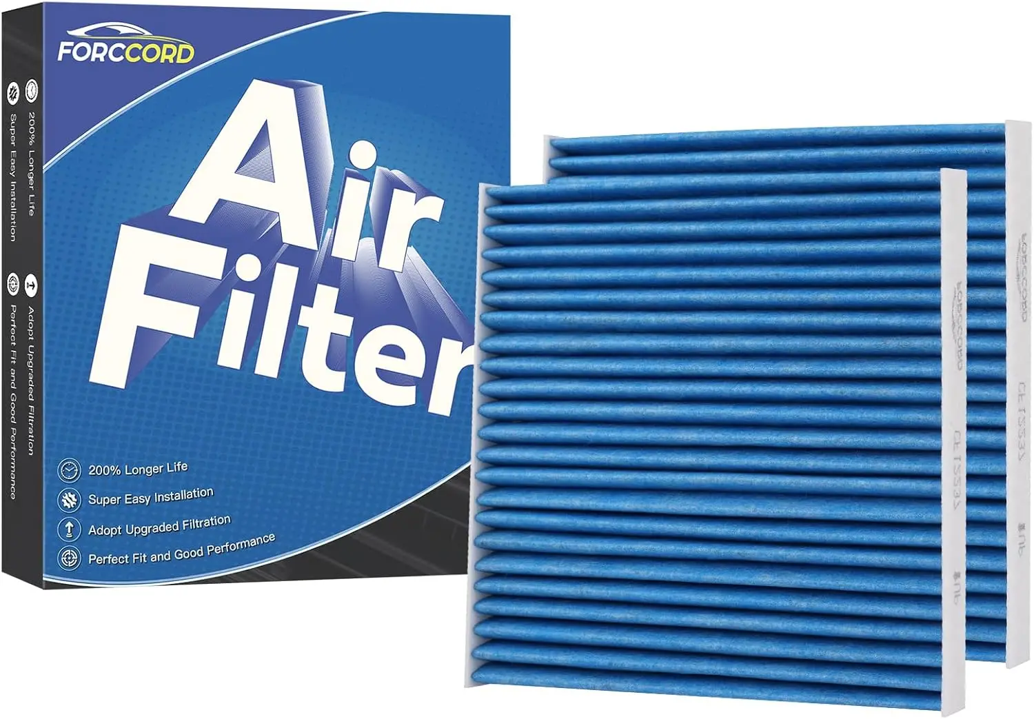 

Комплект из 2 воздушных фильтров салона HEPA подходит для MICRA (15-19), NV200 (17-21), VERSA (14-20), VERSA ПРИМЕЧАНИЕ (14-19) Фильтр салона с активированным углем