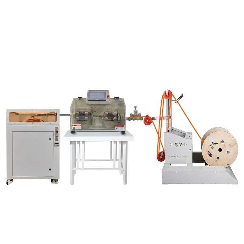 stripping  Automatic computer wire cutting machine Wire coiling machine Active discharge