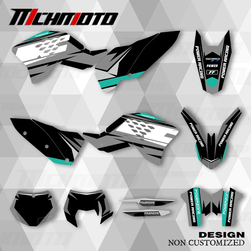 

MCHMFG New Style Graphics Decals Stickers Kits For KTM 2008 2009 2010 2011 EXC 2007 2008 2009 2010 SXF