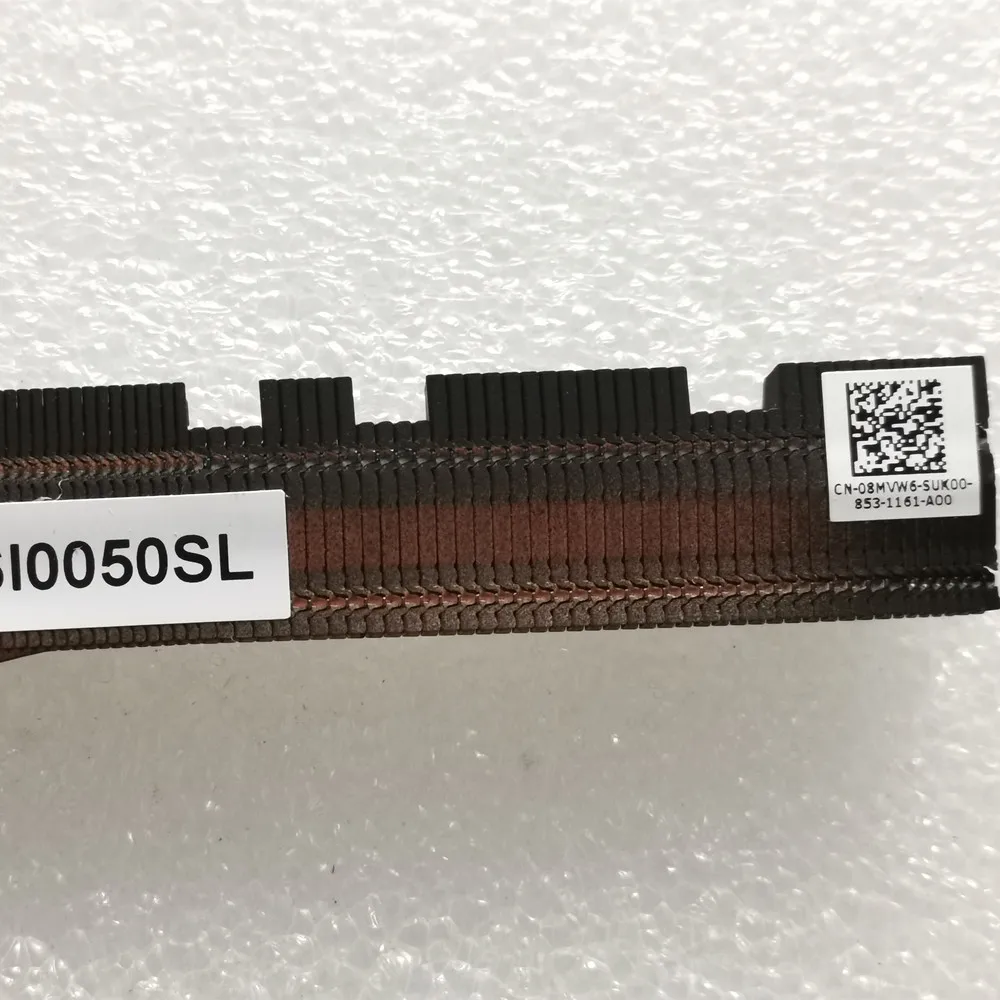 Imagem -02 - Loja Novo Original Cn08mvw6 8mvw6 08mvw6 At26i0050sl Radiador para Dell Latitude 5491 Resfriamento do Dissipador de Calor Navio Rápido y
