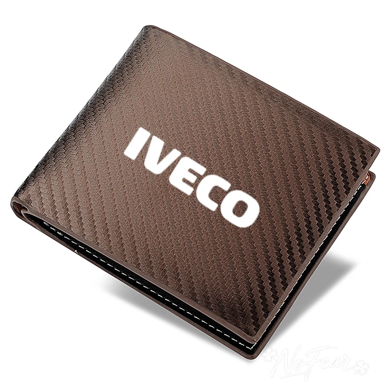 Cartera de carbono, tarjetero compacto, organizador de monedas, bolsa para llaves para IVECO DAILY IV V VI Van Daily S-WAY T-WAY X-WAY DAILY 4X4