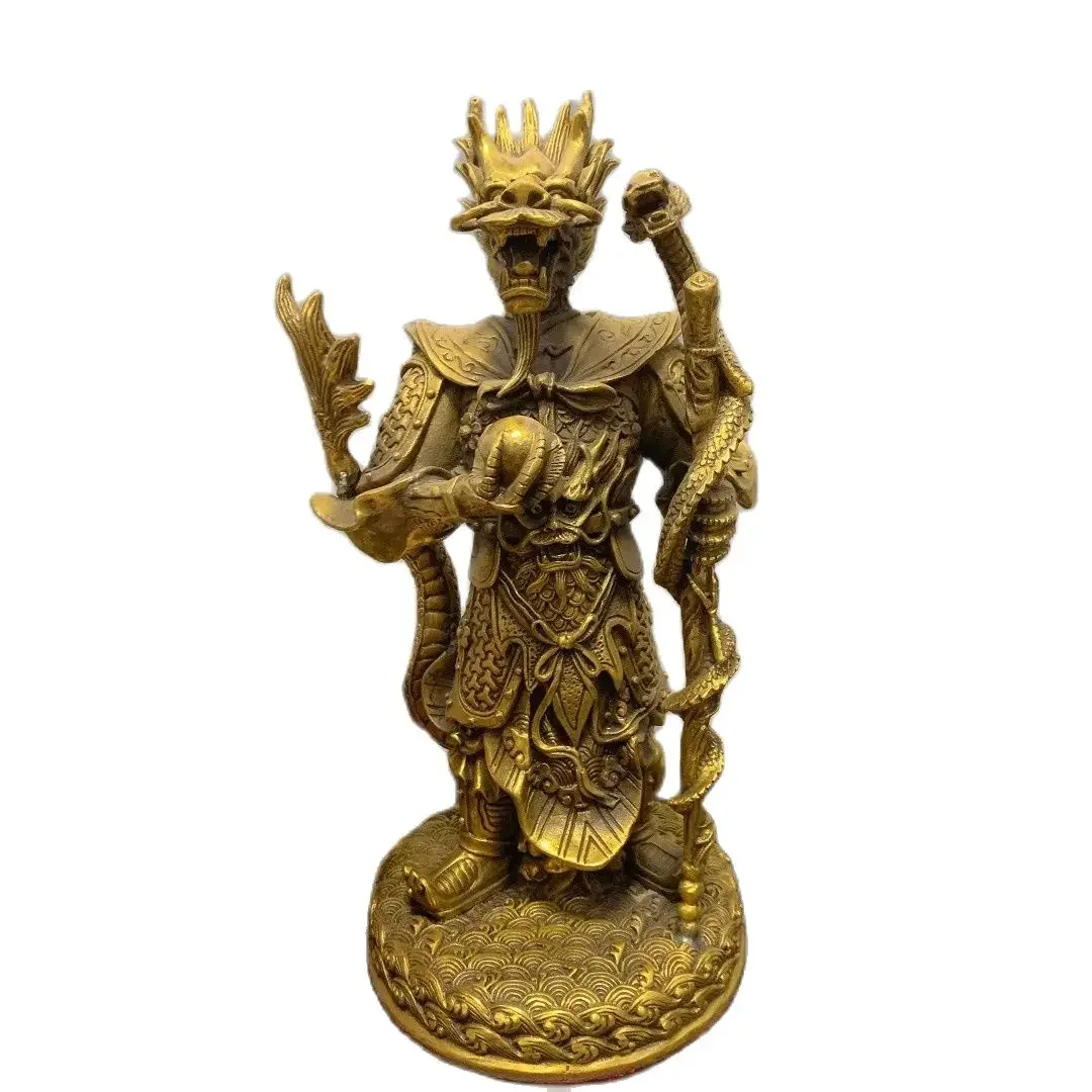 Прямые продажи от производителя, латунные товары, оптовая продажа, украшения для рукоделия, дракон, король Ye, Donghai Dragon King, золотой дракон