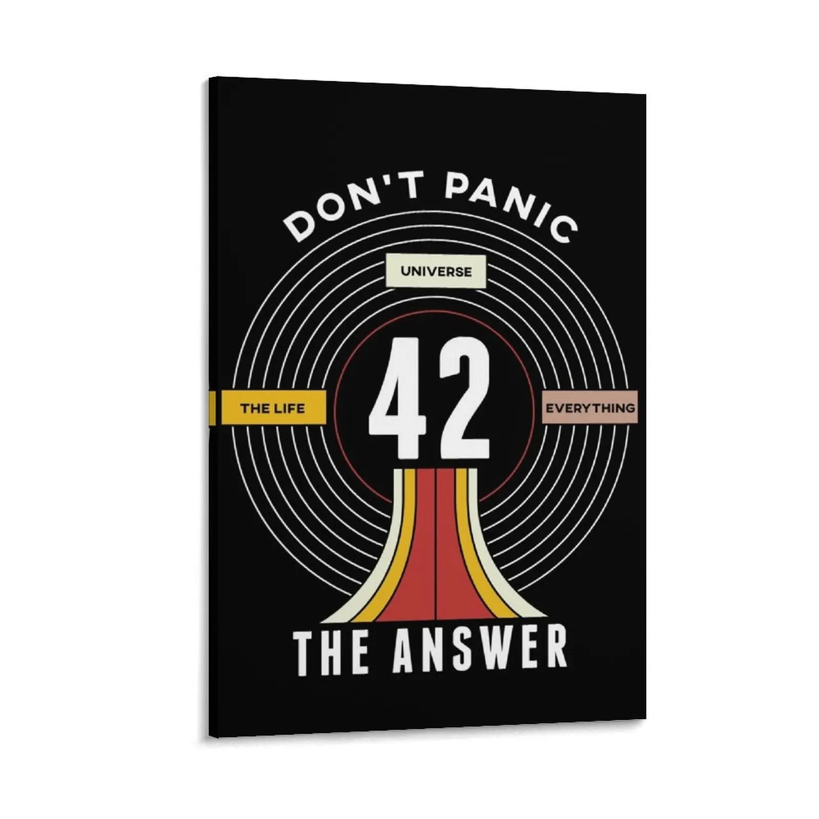 

42 The Answer to The Life, Universe, and Everything Canvas Painting stickers & posters home decor interior art mural