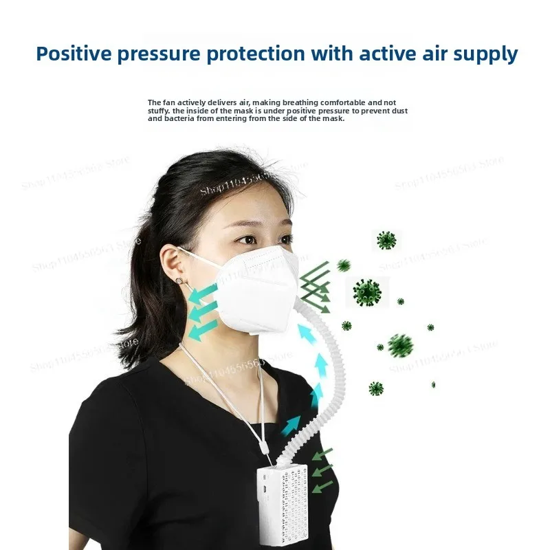 [KN95 Electric Fresh Air Mask] Mobile Lung Baobao Fresh Air Positive Pressure Haze Removal Sterilization and Dust Removal FB2