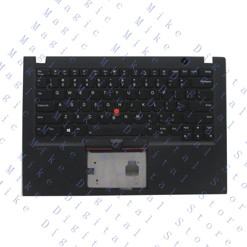 H  5M10Z41267 For Lenovo ThinkPad T14s Palmrest Keyboard Bezel Cover Backlit WO/FPR