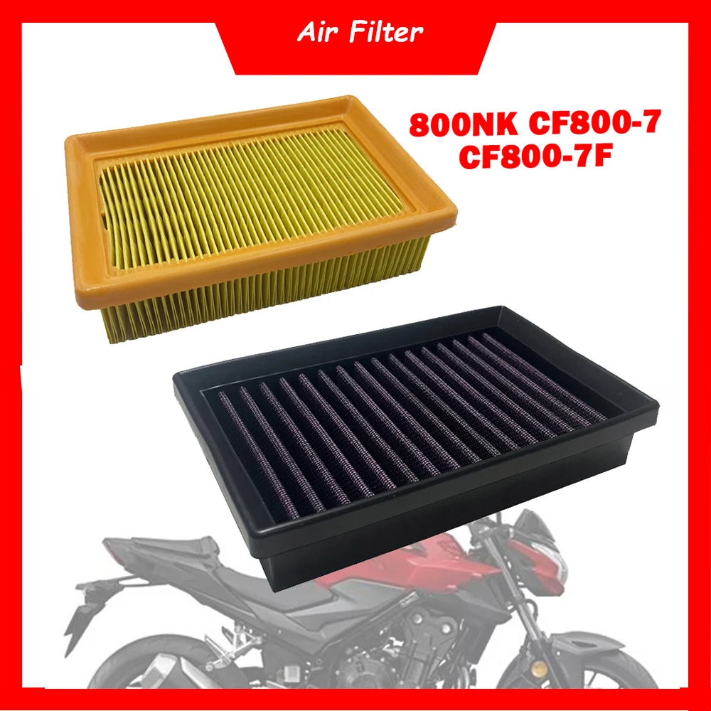 

Motorcycle Engine Air Filter Cleaner 800cc Air Intake Filter Element Oil Filter For CFMoto 800NK 800 NK CF800-7 CF800-7F