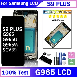 S9 Plus Display With Frame For Samsung S9+ G965F G965F/DS Lcd Display Digital Touch Screen Replacement
