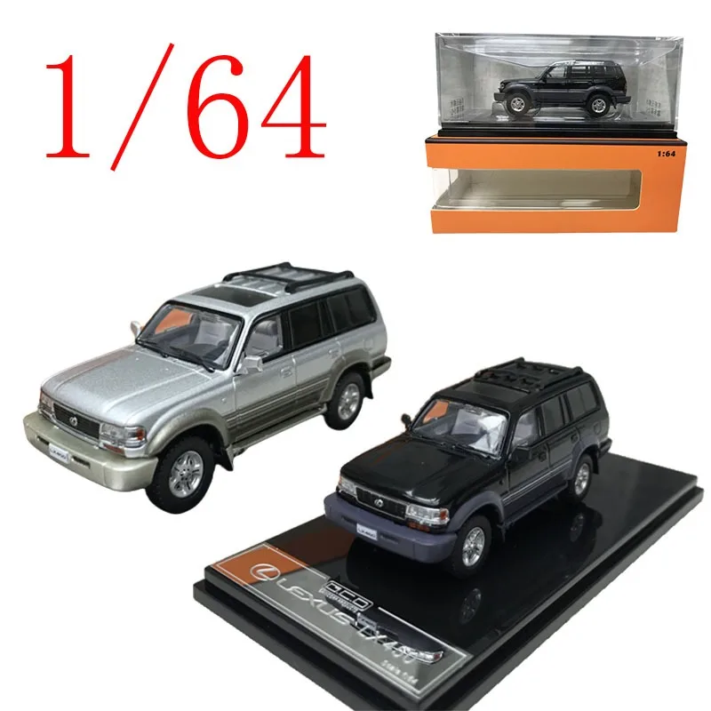 

GCD литой под давлением масштаб 1/64 Toyota LexusL EXUS LX450 85, модель автомобиля из сплава, игрушки для мальчиков, подарок, оригинальная коробка