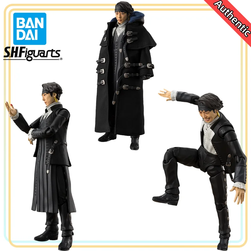 

【100%Authentic】BANDAI SPIRITS Original Jojo No Kimyou Na Bouken S.H.Figuarts Kishibe Rohan Model Decoration Gifts Toys Model