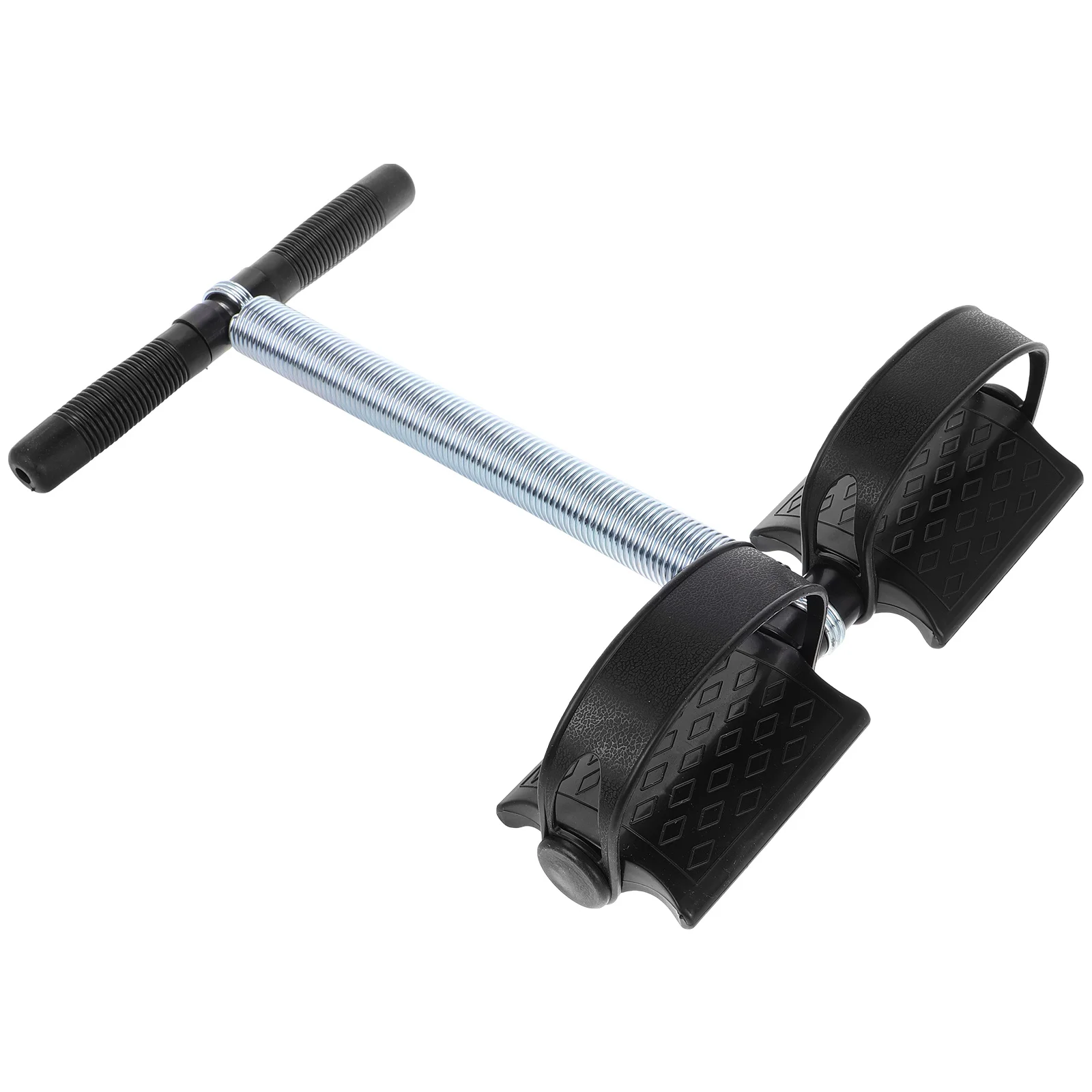 

1 pc Foot Pedal Waist Slimmer Black Portable Home Gym Exercise Machine For Legs Abs Core Workout Pull Rope Leg Pull Pedal Yoga