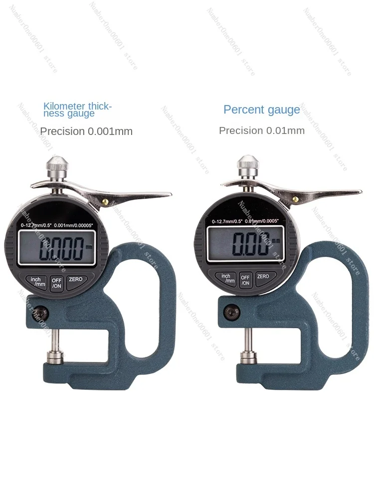 Digital Display Feeler Gauge Thickness Gauge Thickness Gauge Paper Film Cloth Tape Leather Desktop Large Span