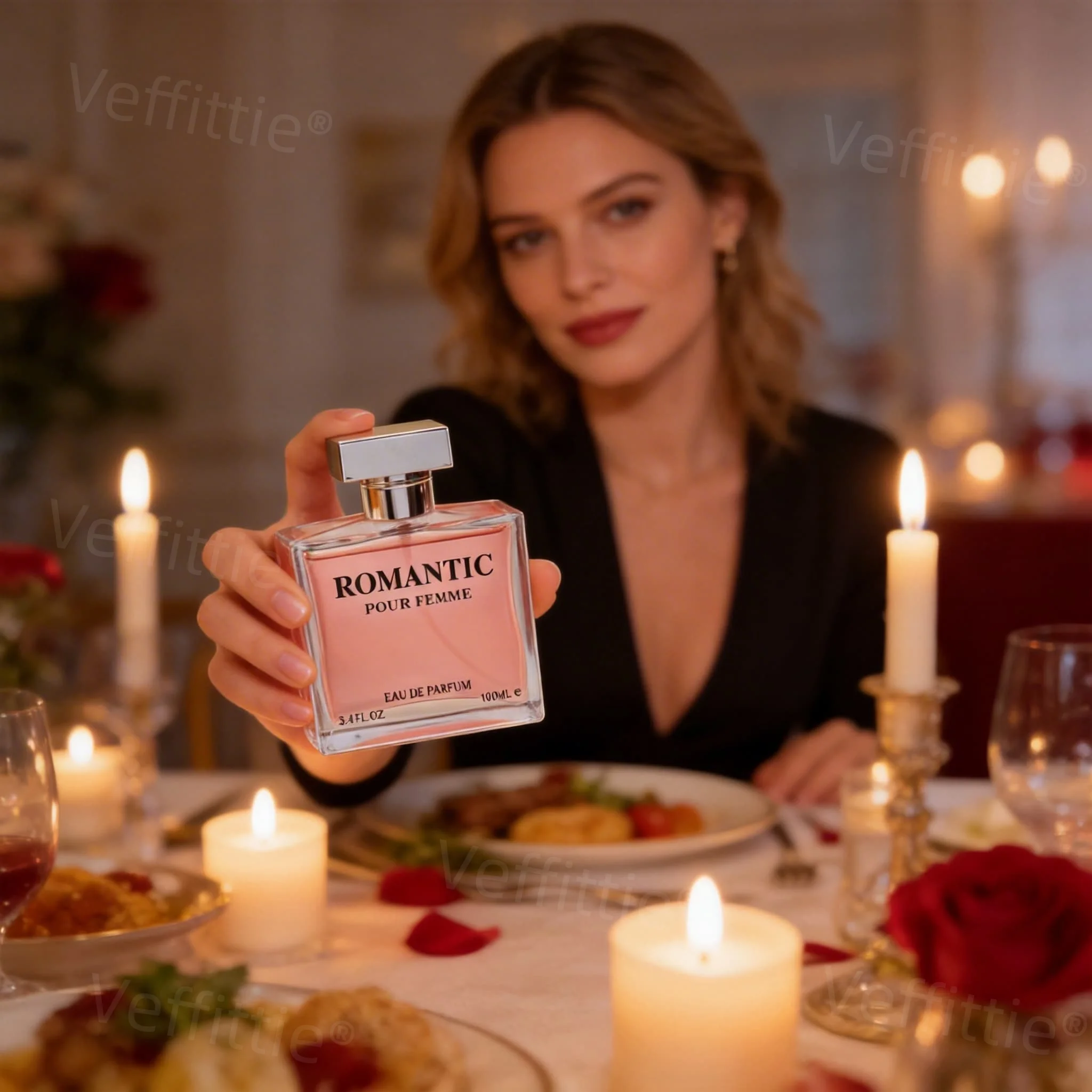Urban Bloom Gourmand Eau De Parfum 3.4oz, Aroma Floral Dulce de Larga Duración, Atuendo Formal de Oficina, Estilo Profesional Elegante