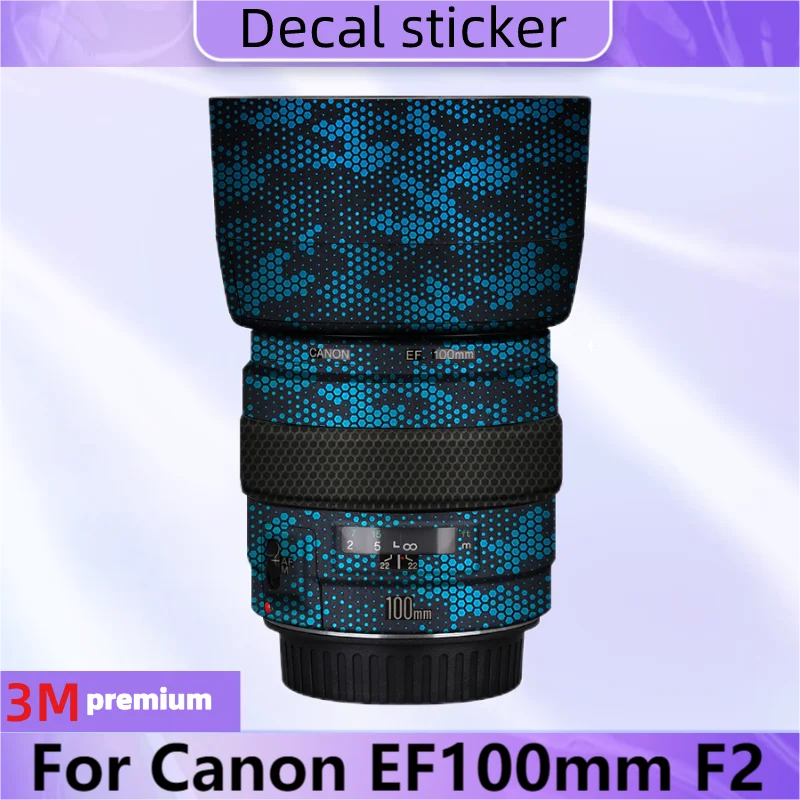 For Canon EF100mm F2 Lens Body Sticker Protective Skin Decal Vinyl Wrap Film Anti-Scratch Protector Coat