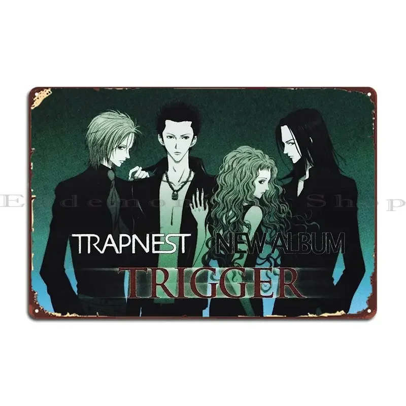 Nana Trapnest Metal Plaque Poster Create Designer Cinema Pub Club Nana Trapnest Tin Sign Poster