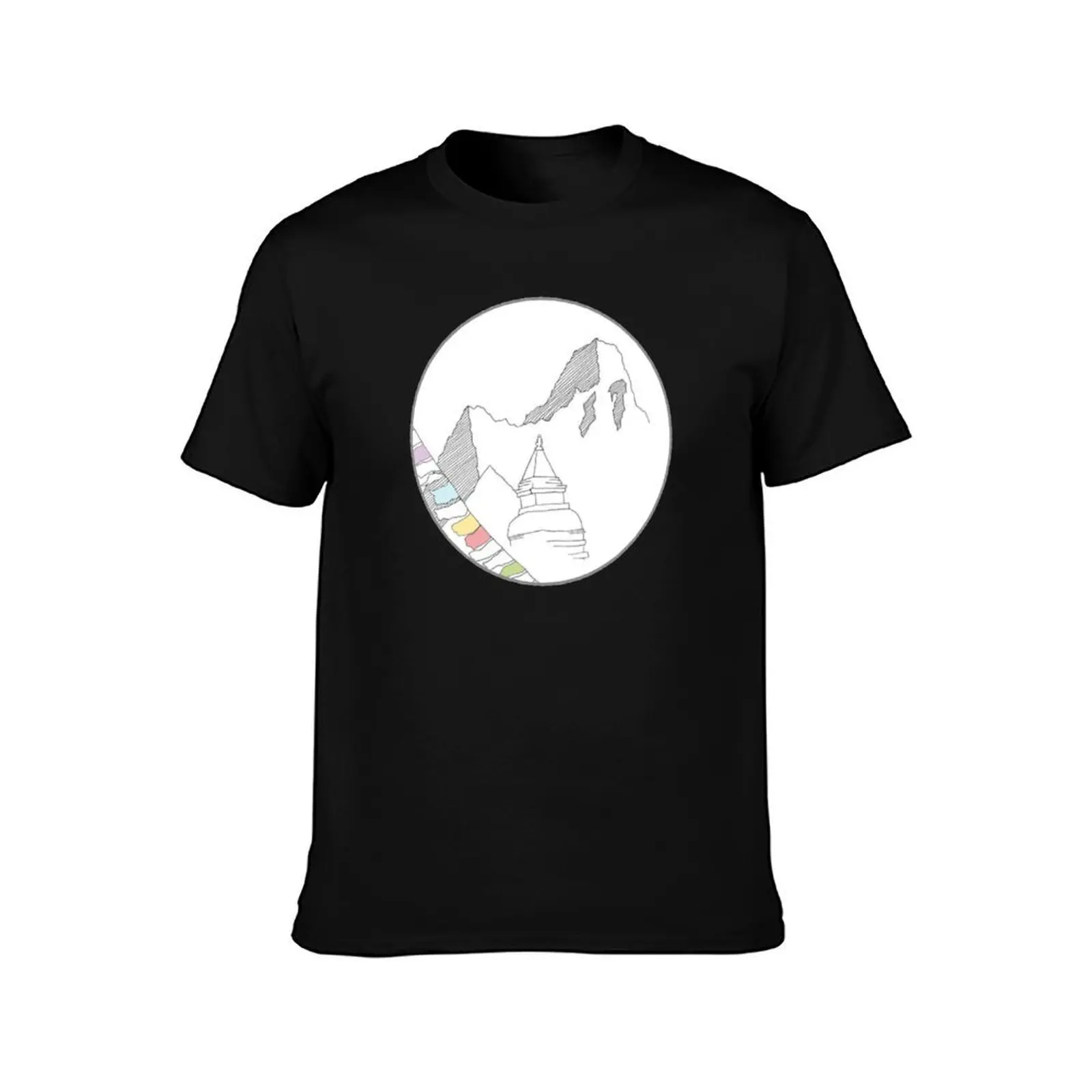 Ama Dablam - Nepal T-Shirt Outdoor Sports Short Sleeve Top