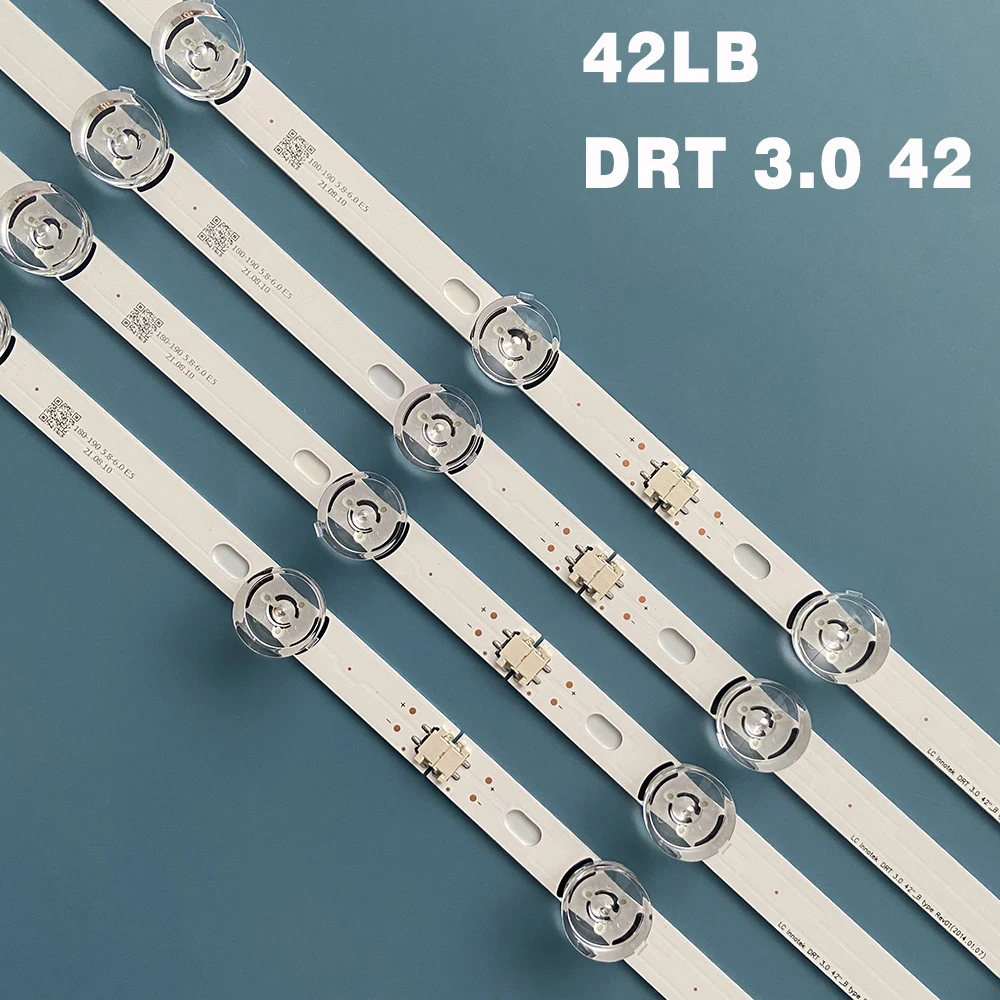 LED شريط إضاءة خلفي 8 مصباح للتلفزيون 42 بوصة INNOTEK DRT 3.0 42 "6916L-1957E 6916L-1956E 6916L-1956A 6916L-1957A 42LB550 42LF652