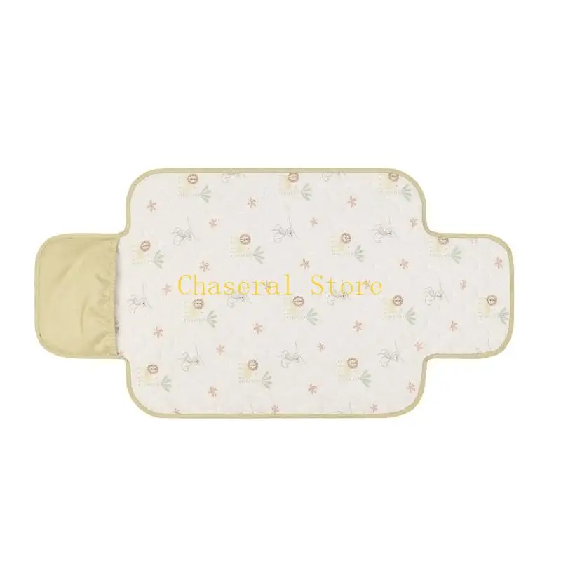 E7CE Changing Pad for Baby Absorbent Crib Nappy Mat Bag Portable Diapers Changer Newborn Toddlers Changing Cushion