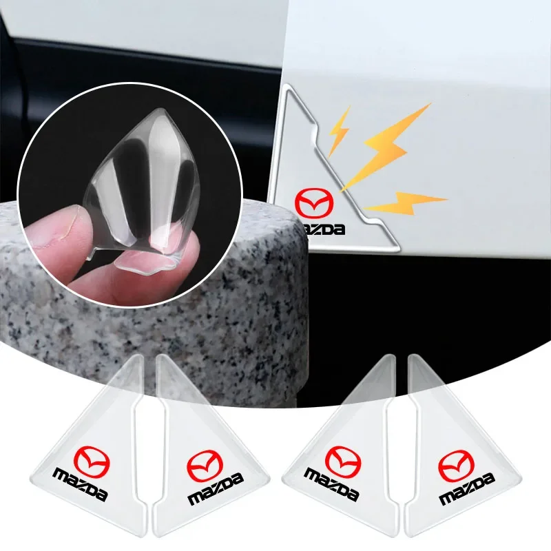 

Set of 4 Silicone Door Protectors for Cars, compatible with Mazda 2, 6, 3, CX-5, CX-80, CX-70, CX-90, MX-30, CX-60, CX-50, CX-30