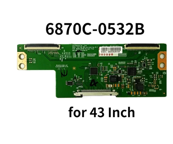 Placa t-con para LG de 43/49/55 pulgadas, V15, FHD, DRD, 6870C-0532A, 6870C-0532B, 6870C-0532C