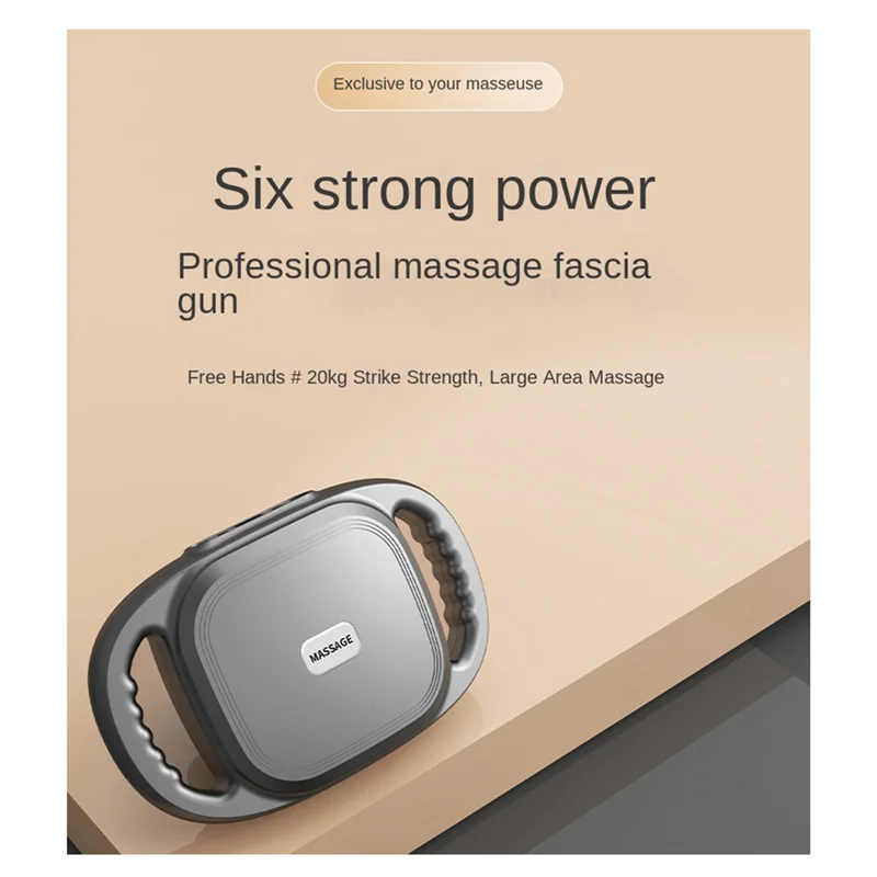 ABVH-Electric 6 رئيس تدليك بندقية الجسم الاسترخاء عالية التردد يهتز اللفافة بندقية المهنية الرياضيين العضلات العميقة مدلك #2