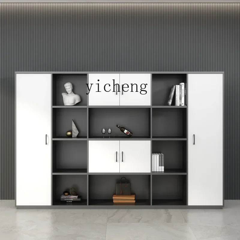 GZ-29  Office Bookcase Furniture Hanging Clothes Office Cabinet Financial Documents Wooden Floor Data Archive Cabinet