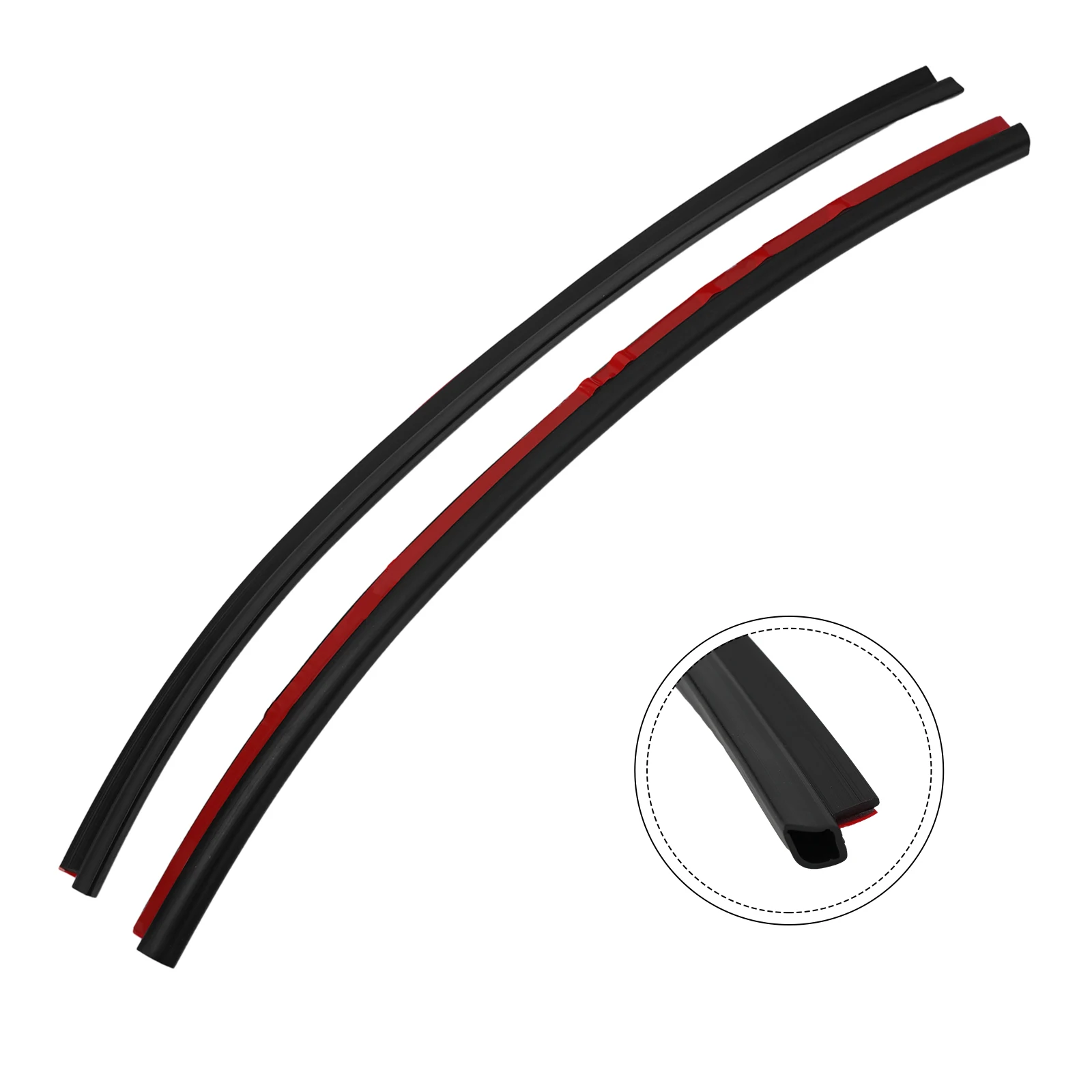 

Superior Quality Rear Quarter Glass Seal Kit for Renault For Clio For MK3 2 Pieces Ideal for For Clio Phase 3 and For Clio 197
