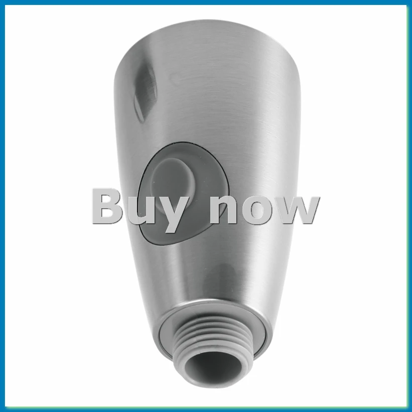 Kitchen Sink Faucet Replacement Parts Pull Down Faucet Head, Only for G1/2 Connector, Brushed Nickel-A10G