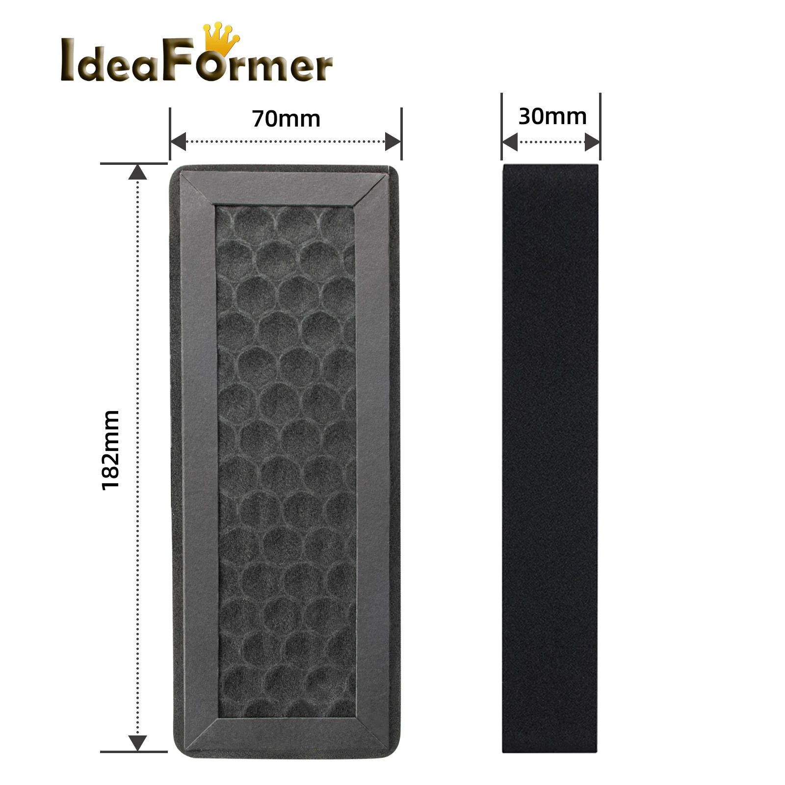 1/2Pcs For Bambu Lab P2S Activated Carbon Filter Air purifier Filter High Efficiency Odor For Bambu Lab P2S 3D Printer Parts