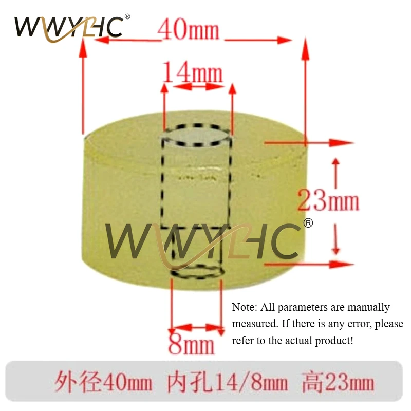 Edge Banding Machine Accessories Front and Rear Flush Cushioning Rubber Wheels Shock-absorbing Shafts