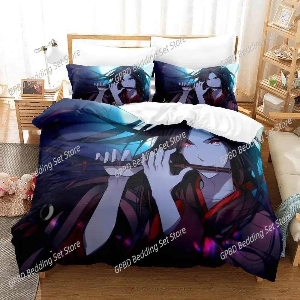 

Mo Dao Zu Shi The Grandmaster of Demonic Cultivation 3D Bedding Set Duvet Cover Pillowcases Single Twin Full Queen Home Decor