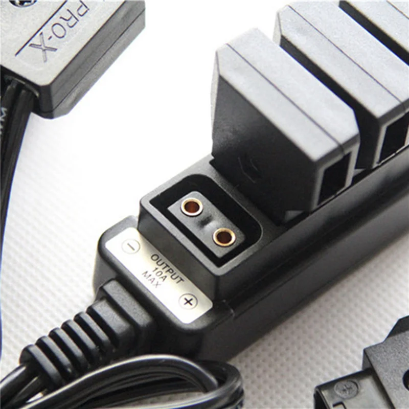 

AAAEL-8X D-Tap Male To 4-Port P-Tap Female Camera Power Supply Distributor DTAP Fourway Splitter