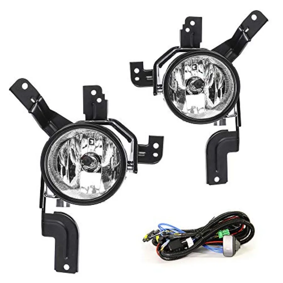 

Противотуманные фары для Honda CRV 2007-2009 с галогеновыми лампами H11 12V 55W, переключателем и комплектом проводки (чистые)