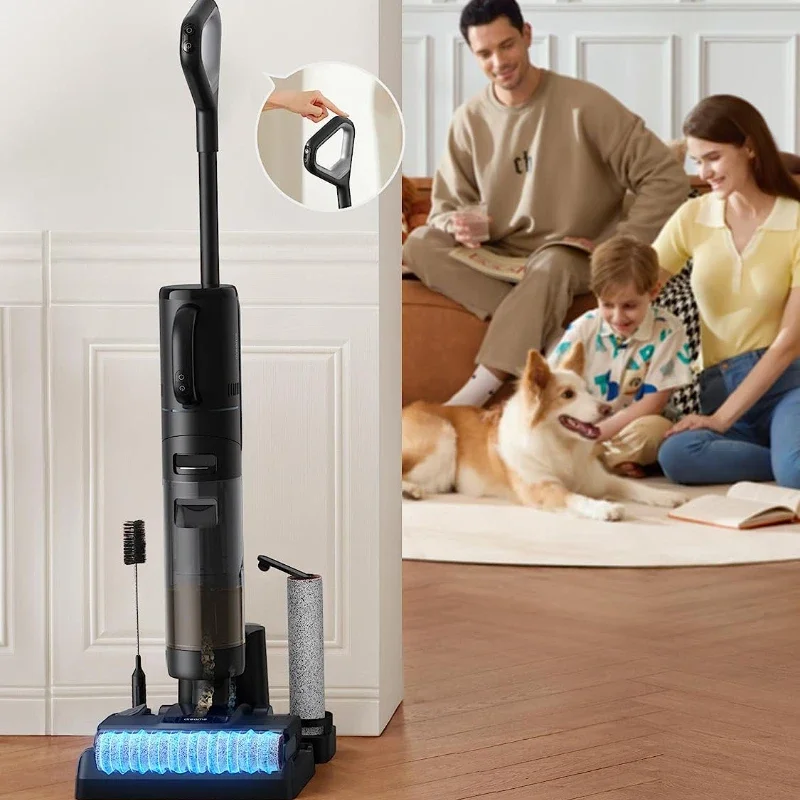 Dreame M13 Beta Smart Wet Dry Vacuum, Floor Cleaner Mop Combo 4-in-1 Cordless Vacuum with Hot Air Drying Same As Dreame H12 Dual