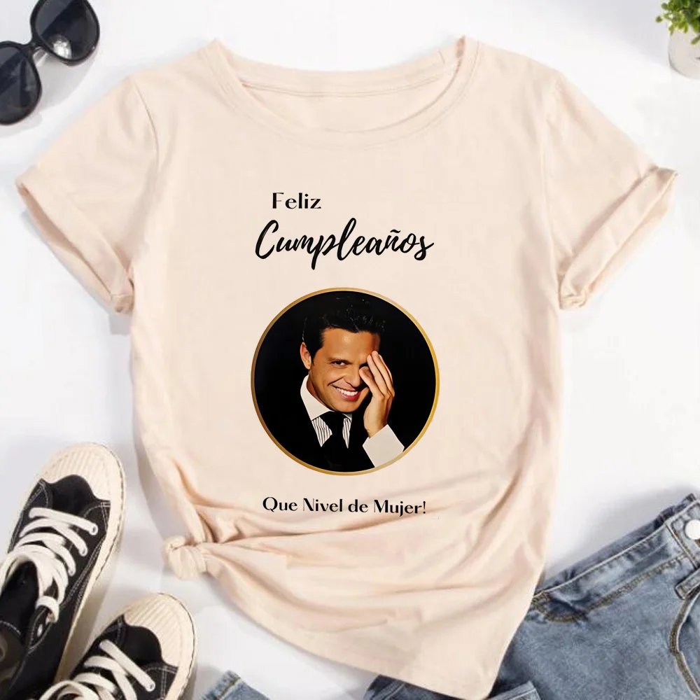 Luis Miguel tshirt women designer t-shirts female graphic y2k streetwear clothing