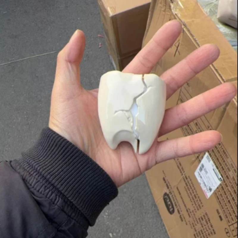 

Креативный защитный чехол для наушников AirPods в форме зуба, индивидуальный мягкий чехол из ПВХ, полная защита, чехол для наушников AirPods Pro