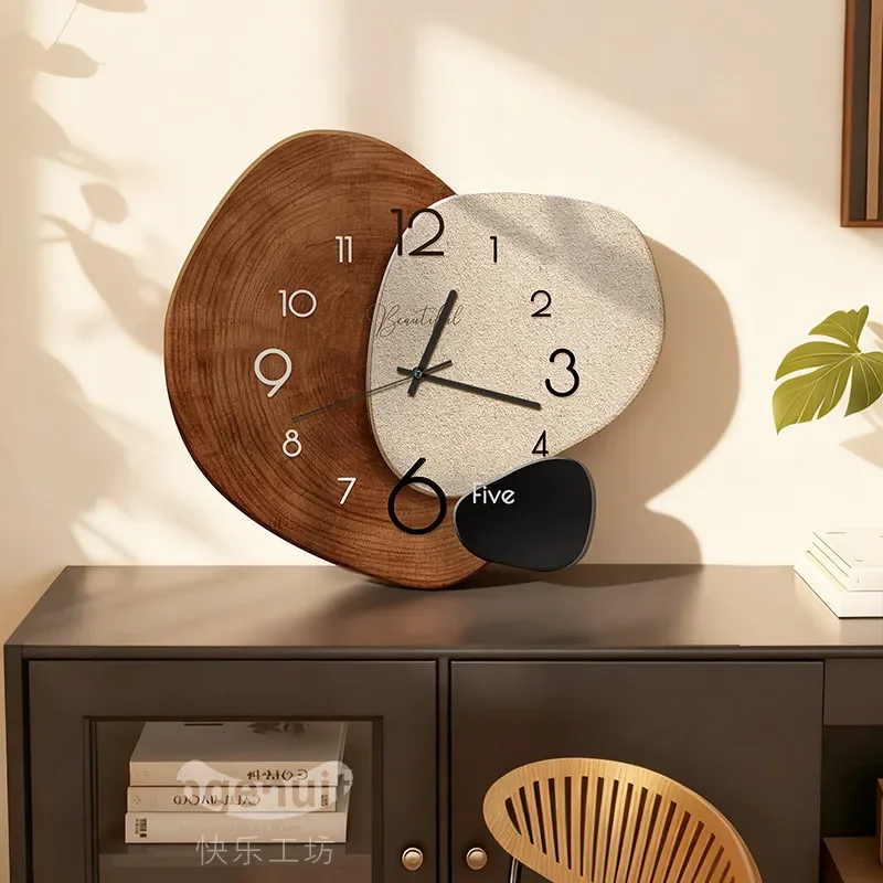 Medieval Style Simple Table Clock Vintage Ornament High-end Feel Table Clock Design Sense Home Decor Reloj De Pared YS40CC