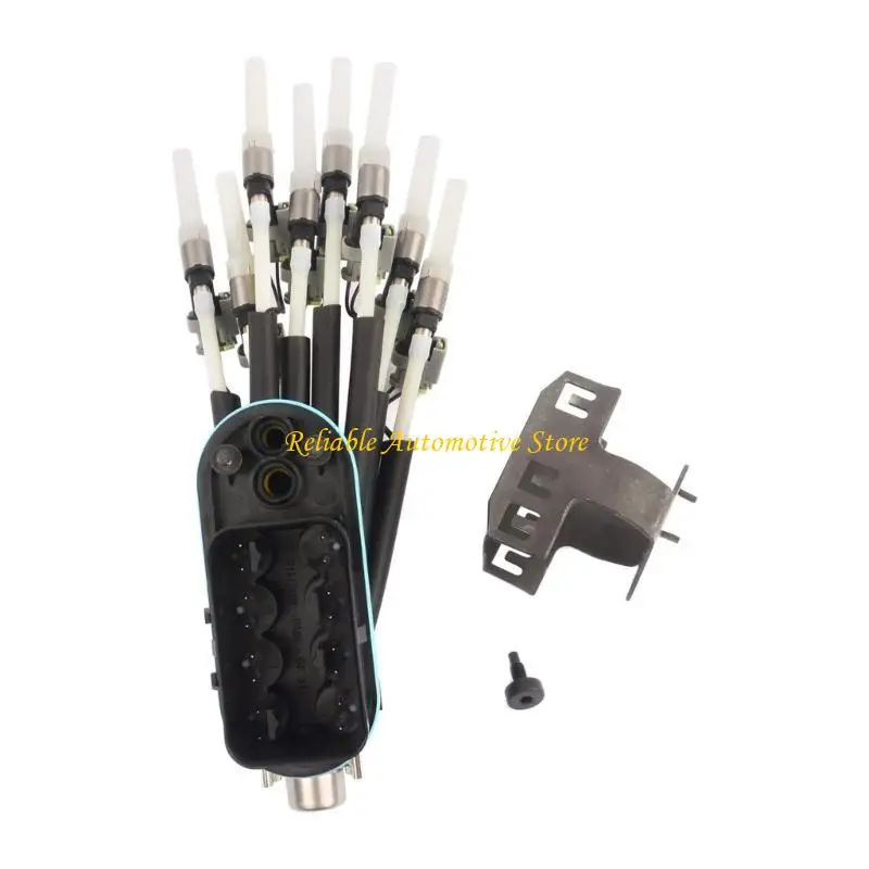 M68B Gas Spiders Injectors With Bracket For C1500 C3500 K1500 K2500 89060440 17114163 93441235 2173029 25340347 FJ10566 FJ466